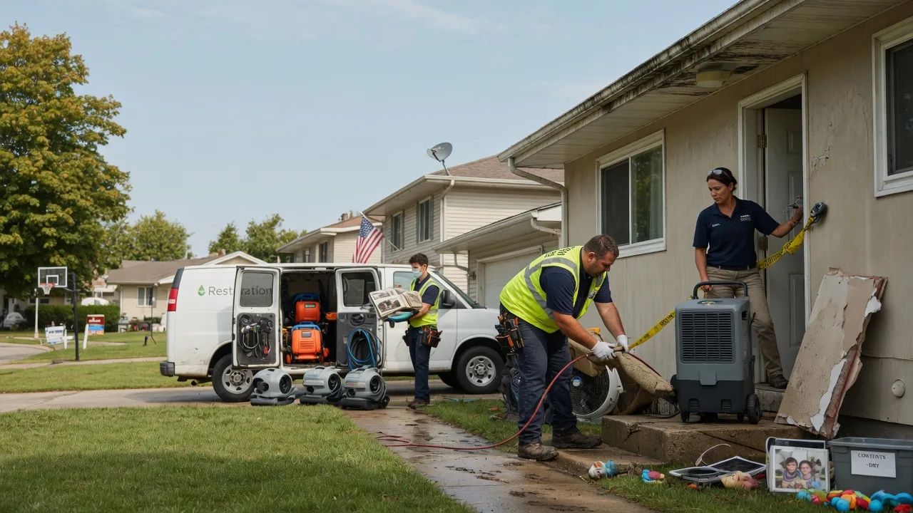 Water Damage Restoration in Bellevue, MI near me